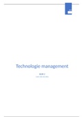 Technologie management blok 2