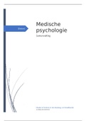 Medische Psychologie - Samenvatting Slides   Colleges