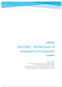 GGH1502 - Summary 