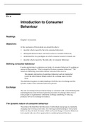 Consumer Behaviour MKT2608 Lecture 1: Unit Introduction (extended)