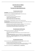 INB2102 International Business Lecture 1 notes: The study of the Global political economy
