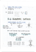 12.6 Quadratic Surfaces