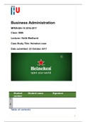 BA Heineken case