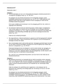 K7 Arbeidsrecht en Socialezekerheidsrecht antwoorden werkcolleges