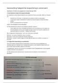Samenvatting Taakgerichte Hulpverlening in sociaal werk