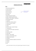 Specialized Maths D Syllabus Points Notes