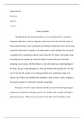 Final Essay Layout and prompt