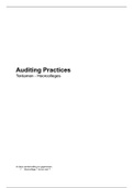 Auditing Practices - Hoorcolleges