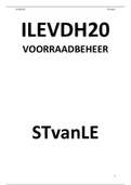 ILEVDH20R2 (Voorraadbeheer) - Samenvatting en formuleblad