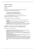 Management en Organisatie hoofdstuk 1 t/m 5 