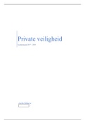 Samenvatting Private Veiligheid - VUB - 3e bach Criminologie