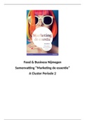 Samenvatting Marketing Food & Business A cluster periode 2