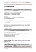 Samenvatting - Nederlands (Nieuw Nederlands) - Havo/VWO 1 - hoofdstuk 1 t/m 4 (theorie - grammatica woordsoorten)