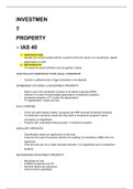 Investment Property IAS40