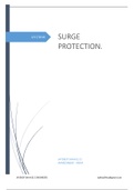 SURGE PROTECTION AND COMPONENTS SELECTION