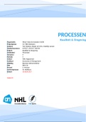 Voorbeeld opdracht Processen (K&O) [NHL Hogeschool]