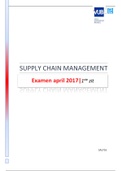 Alle examenvragen Supply Chain Management 2017!
