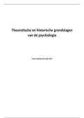 Theoretische en historische grondslagen van de psychologie (2016-2017)