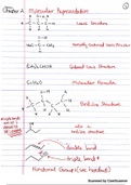 Organic Chemistry I: Ch. 2 Molecular Representation