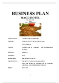 Business plan(hotel)