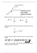 A guide to exponents