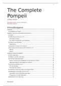 Samenvatting The Complete Pompeii