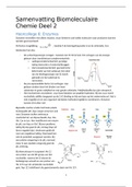 Samenvatting Biomoleculaire Chemie Deel 2