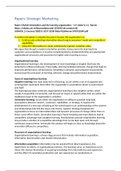 Compulsory papers Strategic Marketing Management - Tilburg University 