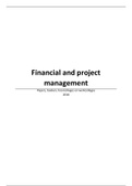 Samenvatting Financial & Project Management, Nederlandstalig