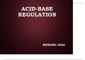 easy acid base regulations by Menahil Riaz