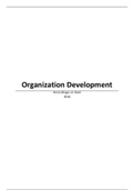 Samenvatting Organization Development, 2018 (Nederlands)