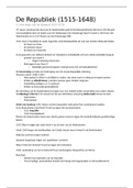 Geschiedenis Havo 5 Examen onderwerp, hoofdstuk 1, 2 en 3 van Feniks