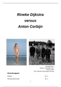 Paper onderzoek naar verschil en overeenkomsten tussen de fotografen Rineke Dijkstra en Anton Corbijn