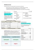 Samenvatting Bedrijfseconomie leerjaar 1 