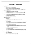 Samenvatting en aantekeningen CE1 - T1 Inleiding - Alle stof