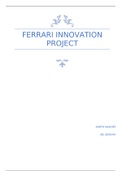 Ferrari Innovation project (Final Paper (end of the quarter))