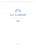 Cases 1-11 and 13,  summary BBS2042