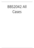 BBS2042 Cell signaling: All Cases