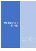 Eindverslag Methodiek&colon; Ethiek Jaar 2 SPH&sol;Social Work