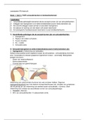 Leerdoelen pathologie & fysiologie thema 8 sport en werkgerelateerde klachten leerjaar 2