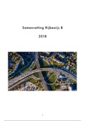 Samenvatting Auto Theorie Rijbewijs B (personenauto) 2018