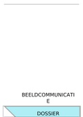 Dossier Beeldcommunicatie (cijfer: 8,0)