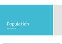 Geography - Population