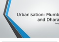 Geography (World Cities) - Urbanisation Case Studies
