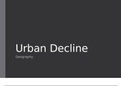 Geography (World Cities) - Urban Decline