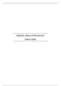 A-Level Social psychology notes
