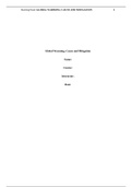 Assignment 2: Global Warming: Cause and Mitigation(Perfect and Plagiarism free work)