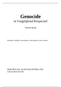 Samenvatting Genocide in Vergelijkend Perspectief