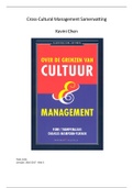 Cross-Cultural Management Samenvatting (Examengericht)
