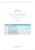 Uitgebreide samenvatting Ethiek en Moraal